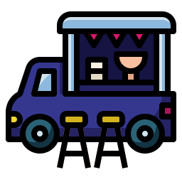voedselwagen icoon