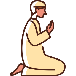 Praying icon