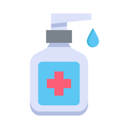 Hand sanitizer icon