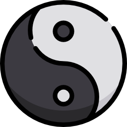 yin yang icono