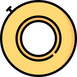 gumowy pierścień ikona