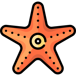 estrella de mar icono