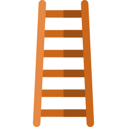escada de mão Ícone