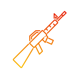 fusil d'assaut Icône