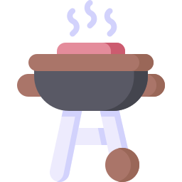 barbecue Icône