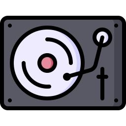 Vinyl player icon