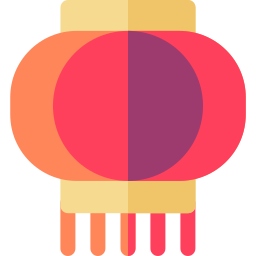 japońska lampa ikona