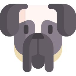 English mastiff icon