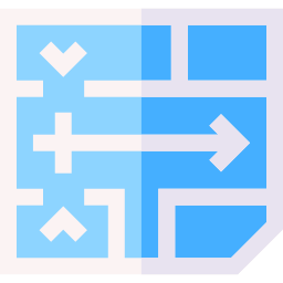 Evacuation plan icon