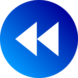 botón de rebobinado icono