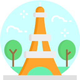 Eiffel tower icon