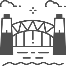 sydney hafenbrücke icon