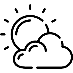 nublado icono