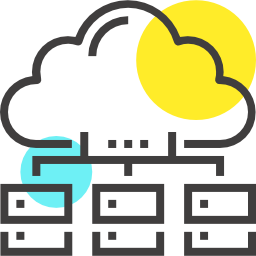 Cloud computing icon