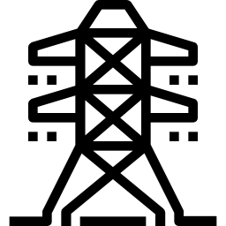 Электрическая башня иконка