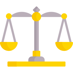 skala sprawiedliwości ikona