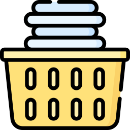 Laundry basket icon