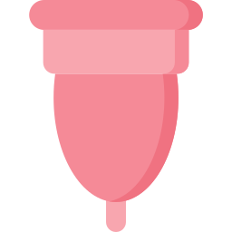 copo menstrual Ícone