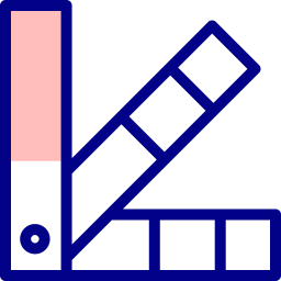 paleta de cores Ícone