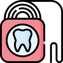 nić dentystyczna ikona