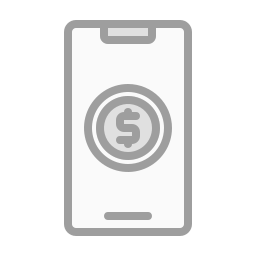 cyfrowe pieniądze ikona
