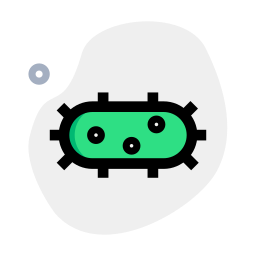 Virus transmission icon