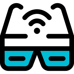 lunettes intelligentes Icône