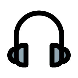 casque audio Icône
