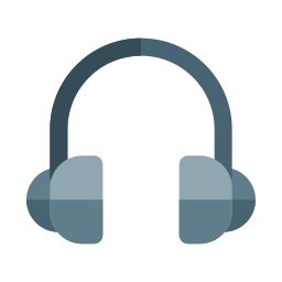 Audio headset icon