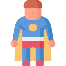 Superhero icon