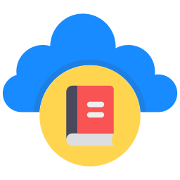 cloud-bibliothek icon