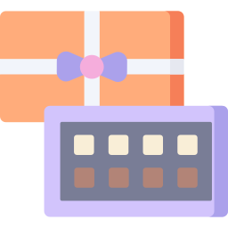 Chocolate box icon