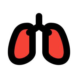 pulmón icono