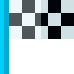 Chequered flag icon