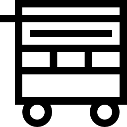 Tools cart icon