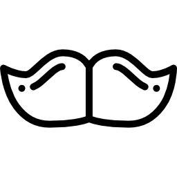bigode Ícone