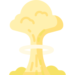 arma nuclear Ícone
