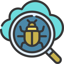 Bug detector icon