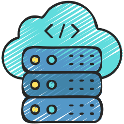 Cloud server icon