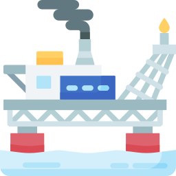 Oil platform icon