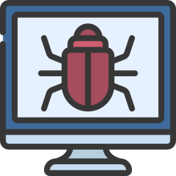 insetto informatico icona