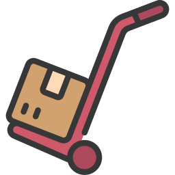 Delivery cart icon