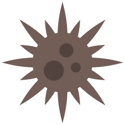 Sea urchin icon