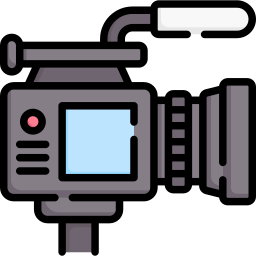 caméra tv Icône
