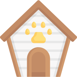 Dog house icon