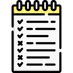 Shopping list icon