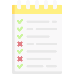 Shopping list icon