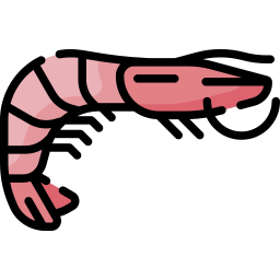 camarão Ícone