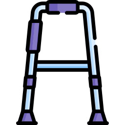 Walking aid icon