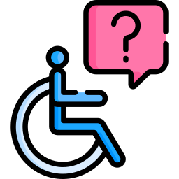 Disabled person icon